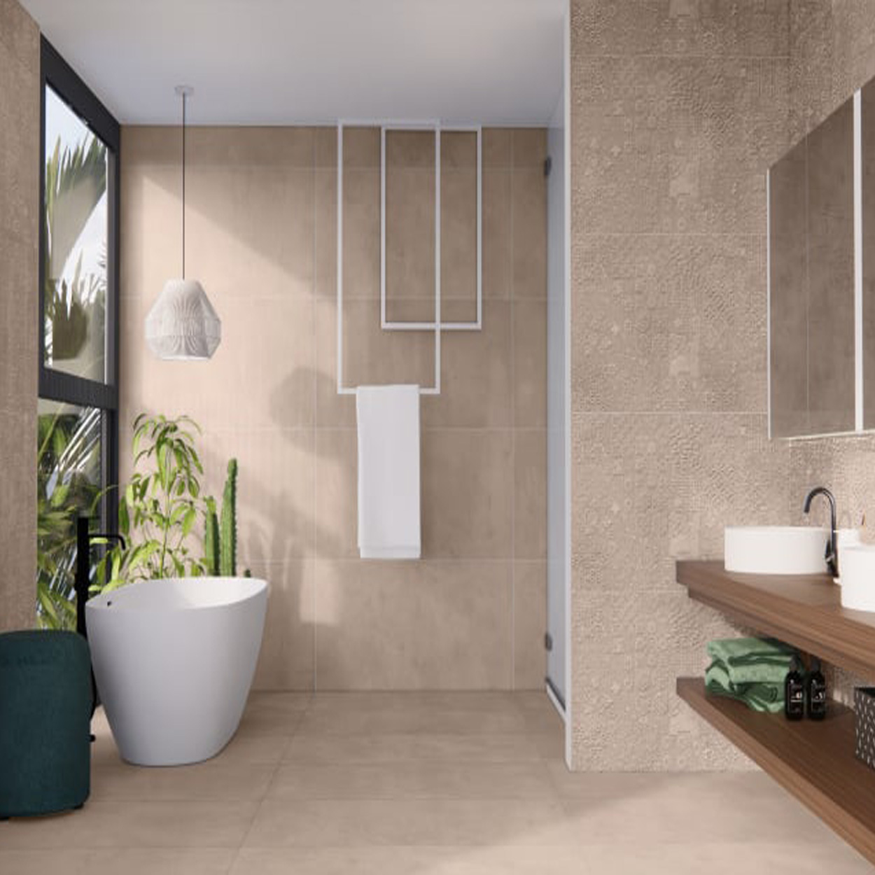 Prissmacer Ceramica Beton Cire Bercy Terra 60x120cm